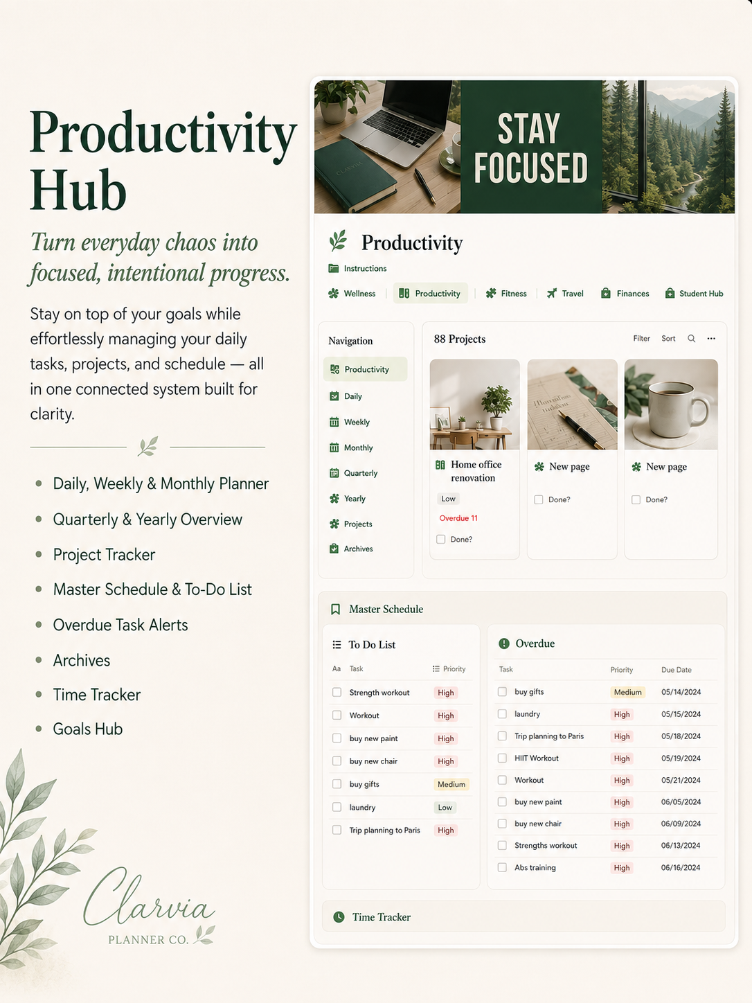 Stop living day to day with no plan — organize your entire life with a Notion Life Planner in 10 minutes